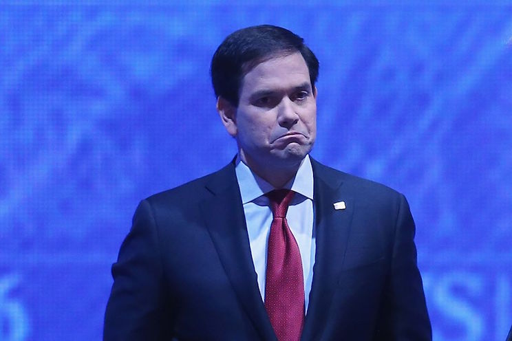 Marco Rubio derrotado